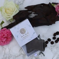 Safana – Pure Crushed Agarwood Infused in Oud | Luxury Bakhoor Home Incense with Rose & Amber