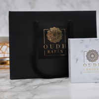 Safana - Pure crushed agarwood infused in oud, floral, rose, aromatic spice & amber, burning bakhoor home incense fragrance