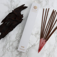 Pure AAA Grade Organic Hand-rolled Cambodi Oud incense sticks - Box of 10