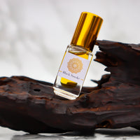 Black Smoke - Handcrafted pure organic attar perfume oil: A classic blend of Tobacco, Oud, Benzoin and other aromatic oils