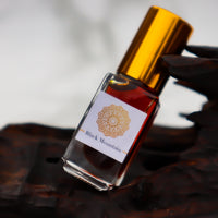 Black Mountain - Handcrafted pure organic attar perfume oil: A blend of hemp & Oud oils.