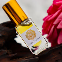Aya Sophia - Handcrafted pure organic perfume oil: A blend of beautiful Turkish rose, oud oils and a touch of honey