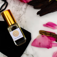 Aya Sophia - Handcrafted pure organic perfume oil: A blend of beautiful Turkish rose, oud oils and a touch of honey