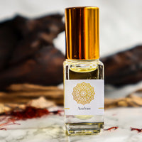 Azafran - Handcrafted pure organic perfume oil: A blend of saffron & oud