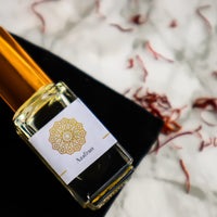 Azafran - Handcrafted pure organic perfume oil: A blend of saffron & oud