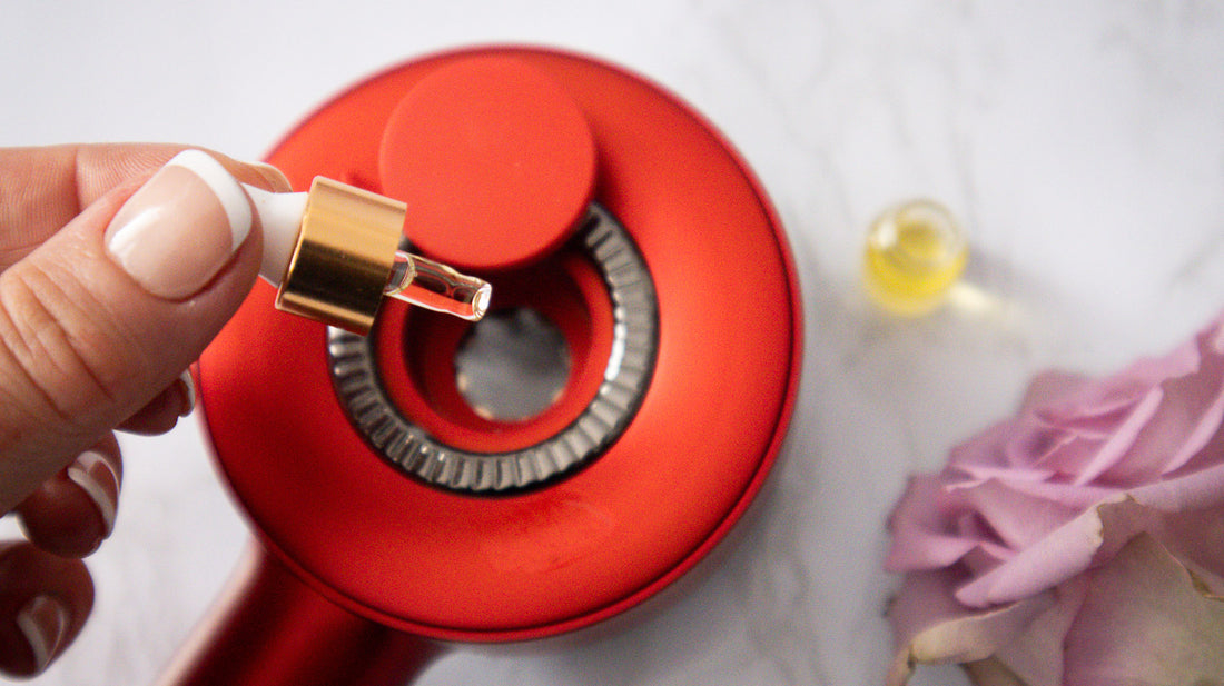 Oud Rafan Electric Scalp Massager Comb – LED Vibration Hair Growth Stimulator, Anti-Stress & Anti-Hair Loss, Rechargeable