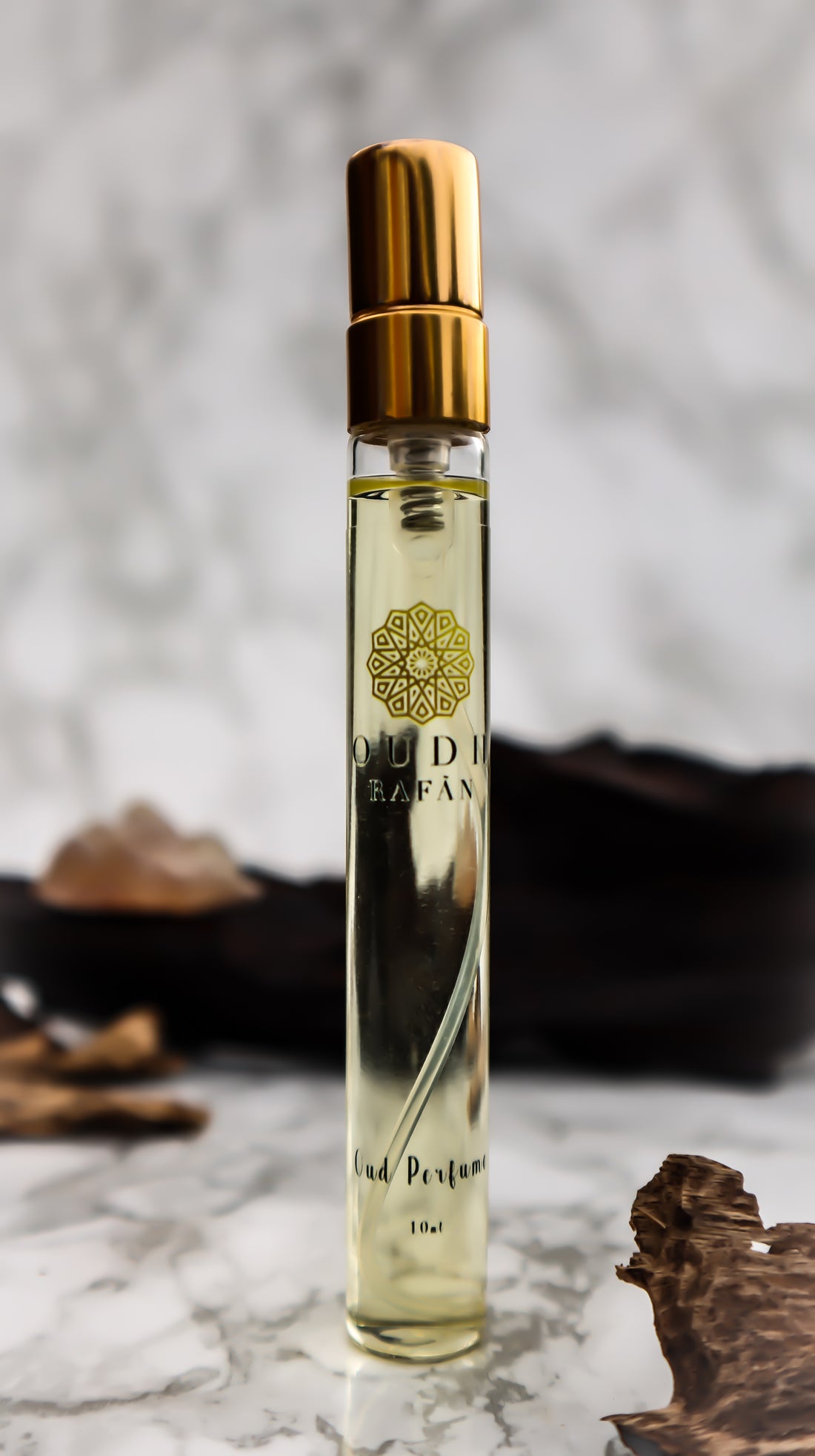 Petra - Luxury perfume in discovery size bottle 10ml - Iris, Cedar, Rosewood, Amber, Oud