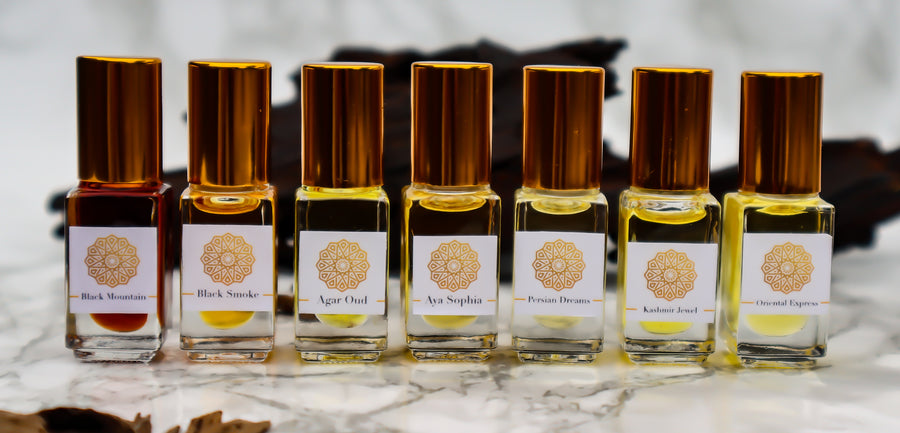 Kashmir Jewel - Handcrafted pure organic attar perfume oil: A blend of Sweet Musky Oud